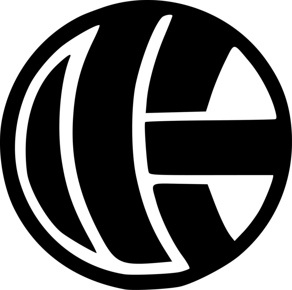 black logo icon vector