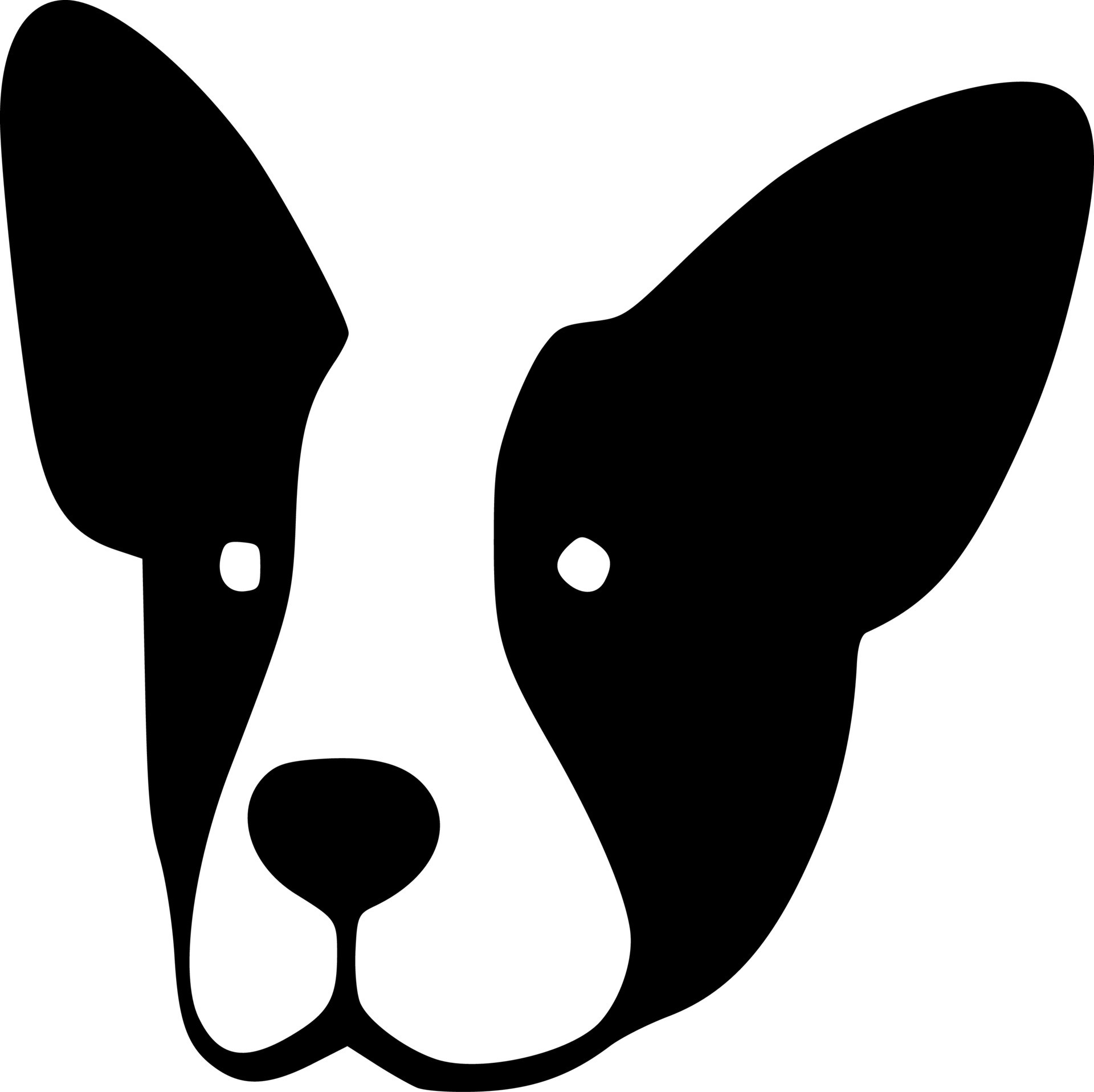 black dog icon 25747896 Vector Art at Vecteezy