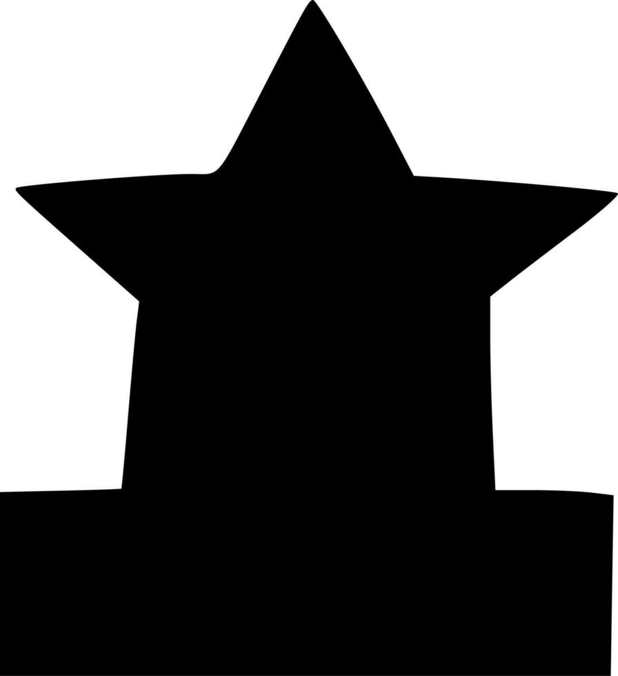 black vector icon