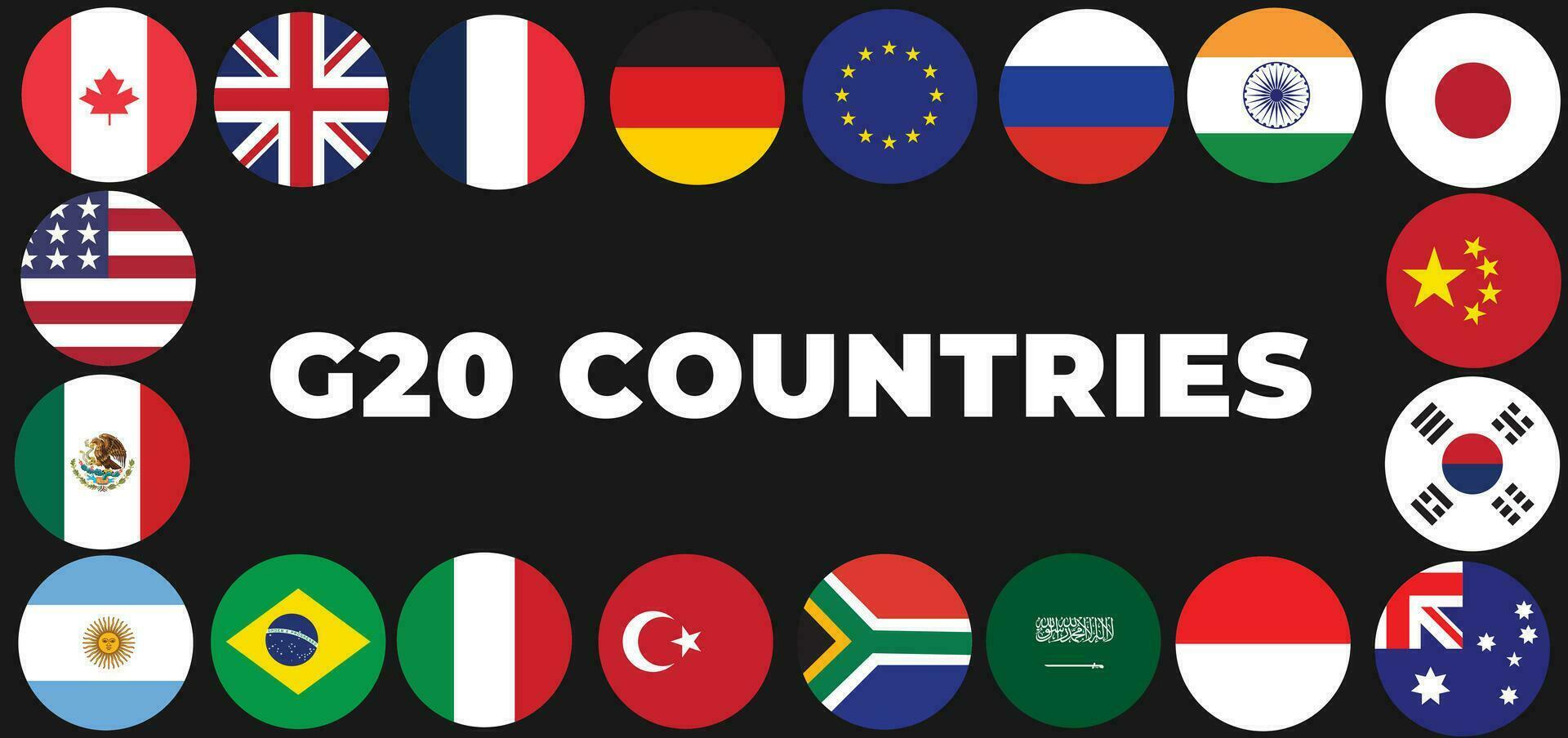 G20 Countries Meeting, G20 Meeting vector