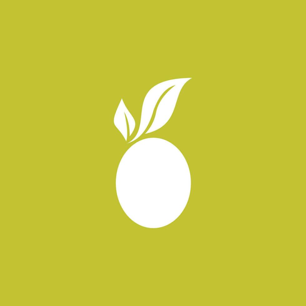Olive logo design vector with modern creative concept