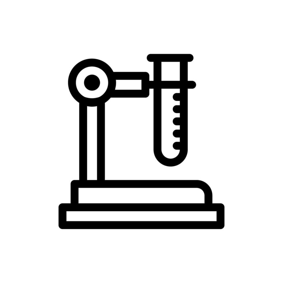 prueba tubo icono o logo vector ilustración aislado firmar símbolo adecuado para mostrar, sitio web, logo y diseñador. alto calidad negro estilo vector icono. icono