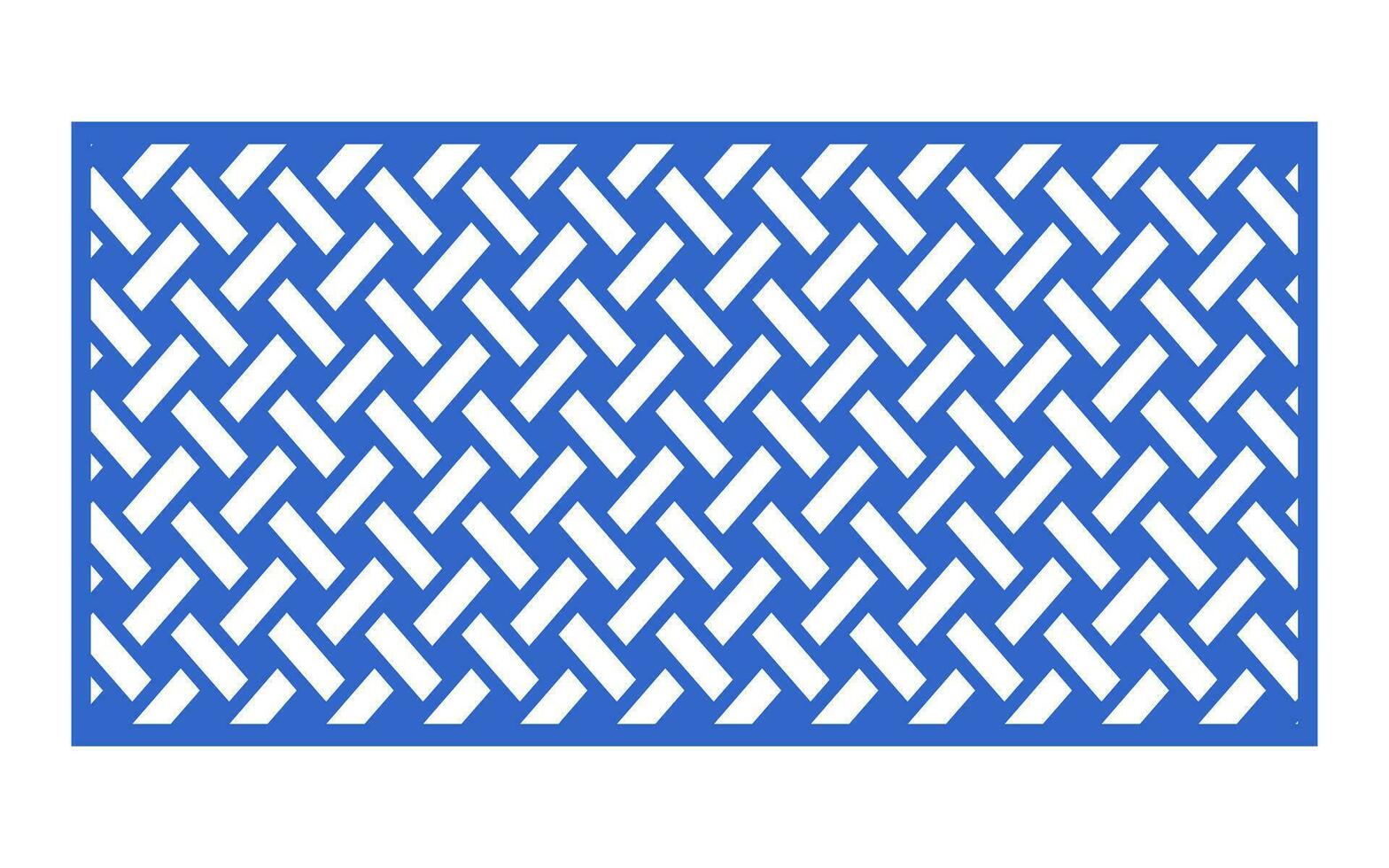 Decorative floral patterns, geometric template for cnc laser cutting vector