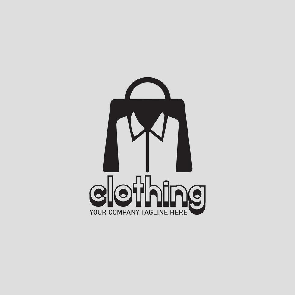 clothing logo design vector