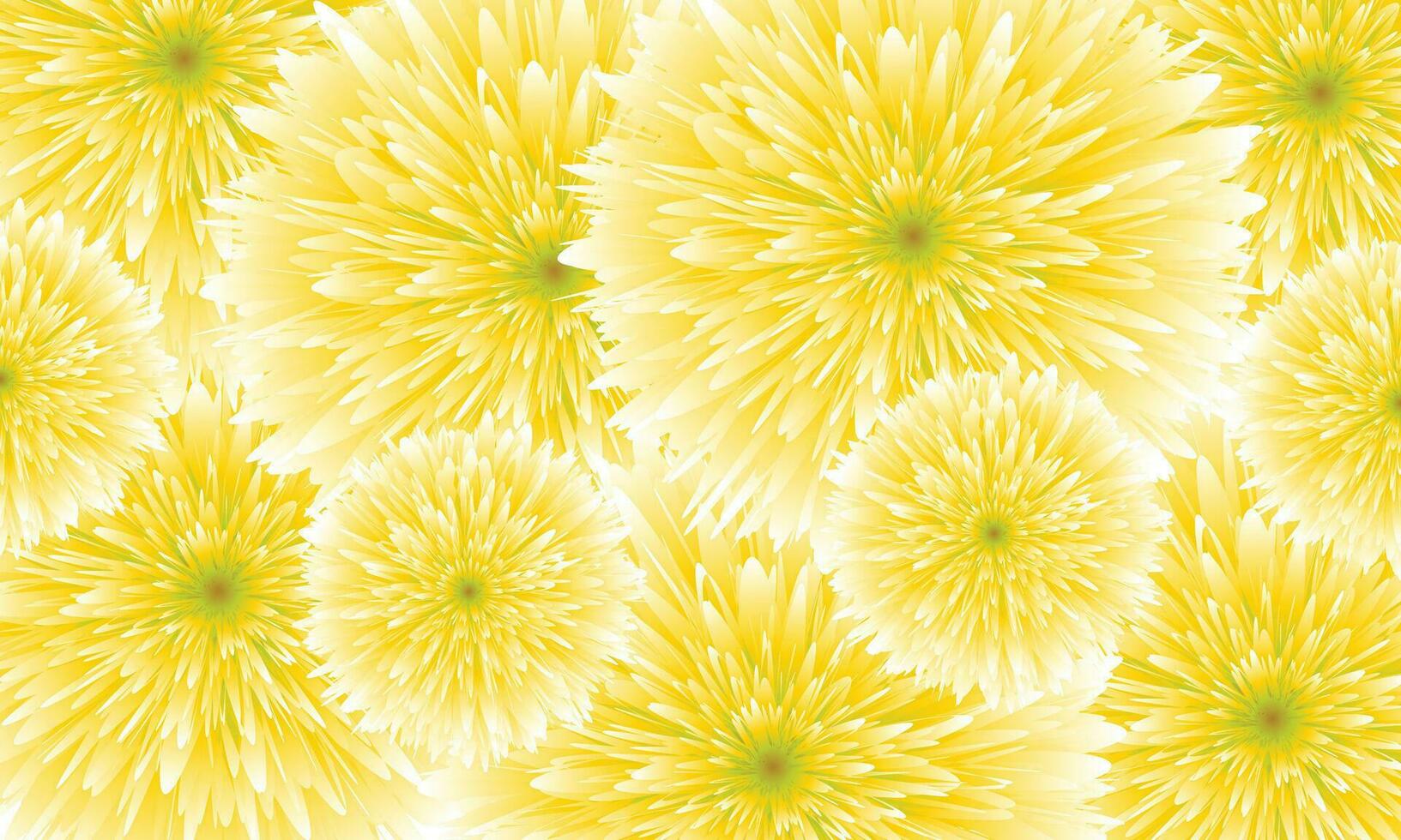 Abstract yellow marigold flower background. vector