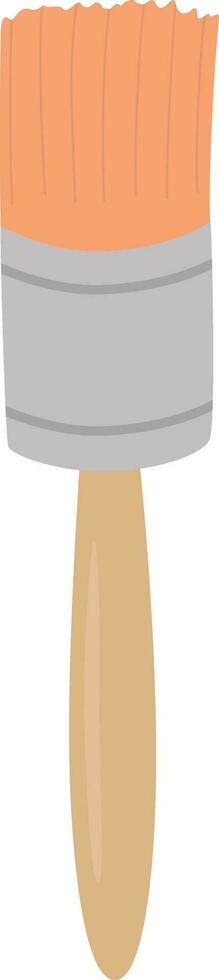 Brush, drawing tool. vector