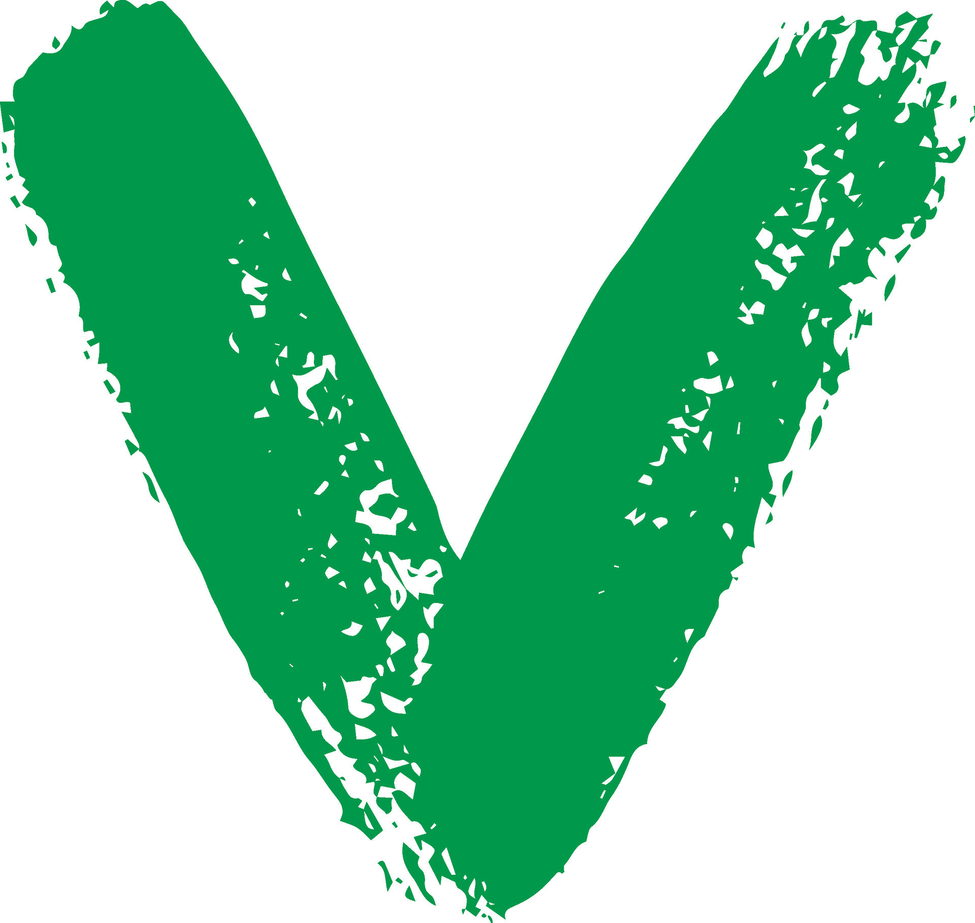 green tick, brush strokes 25750251 Vector Art at Vecteezy