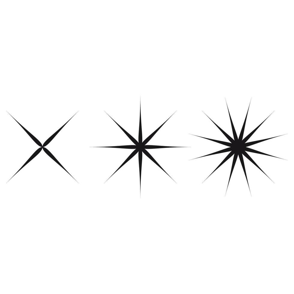 Swiss bauhaus y2k brutalist elements. Abstract geometric shapes, contemporary star figure. Vector memphis design, primitive element set.