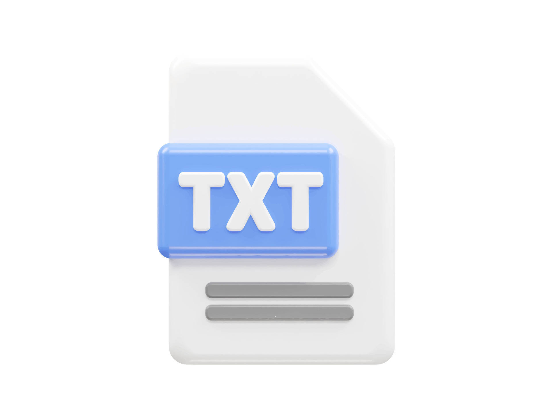 Document file format folder vector 3d 25750552 Vector Art at Vecteezy