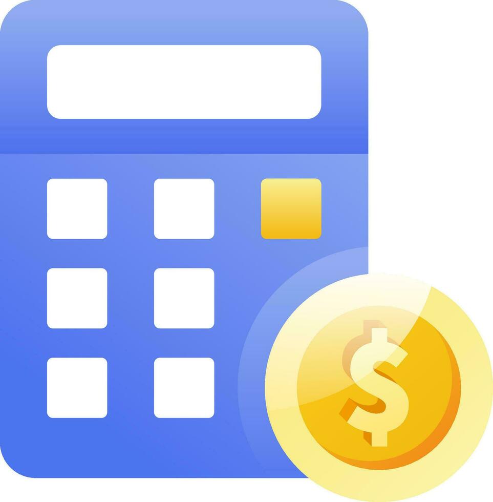 money calculation modern icons vector