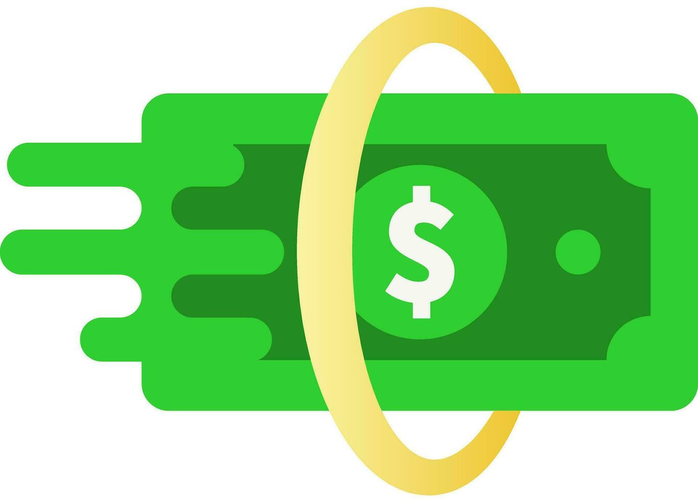 fast money icons modern gradient style vector