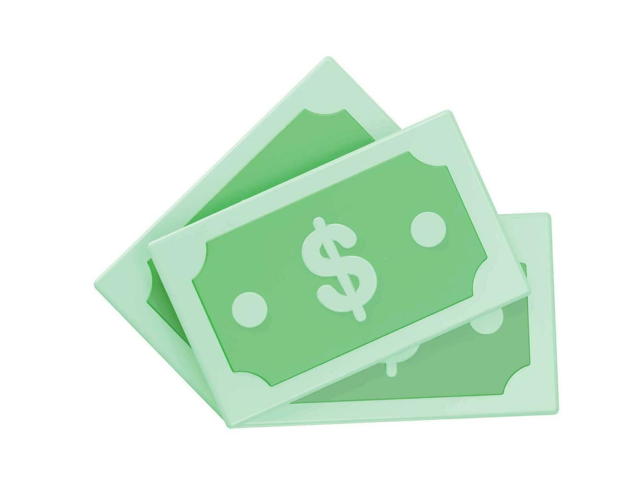 dólar icono ilustración hacer transparente vector