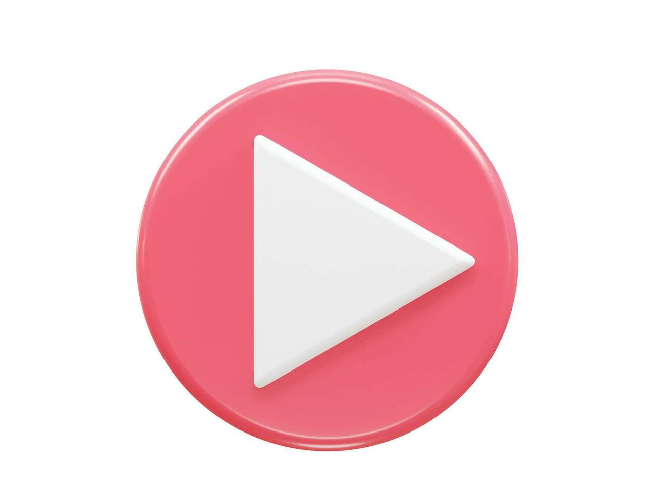 Arrow icon 3d rendering vector illustration transparent element