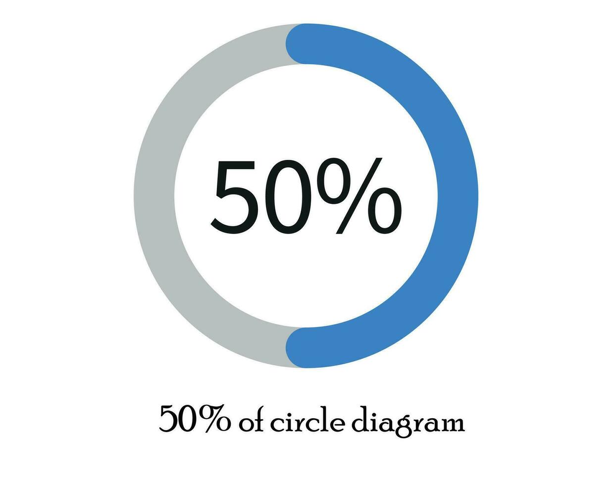 Pie chart diagrams vector. percentage diagrams for infographics. vector