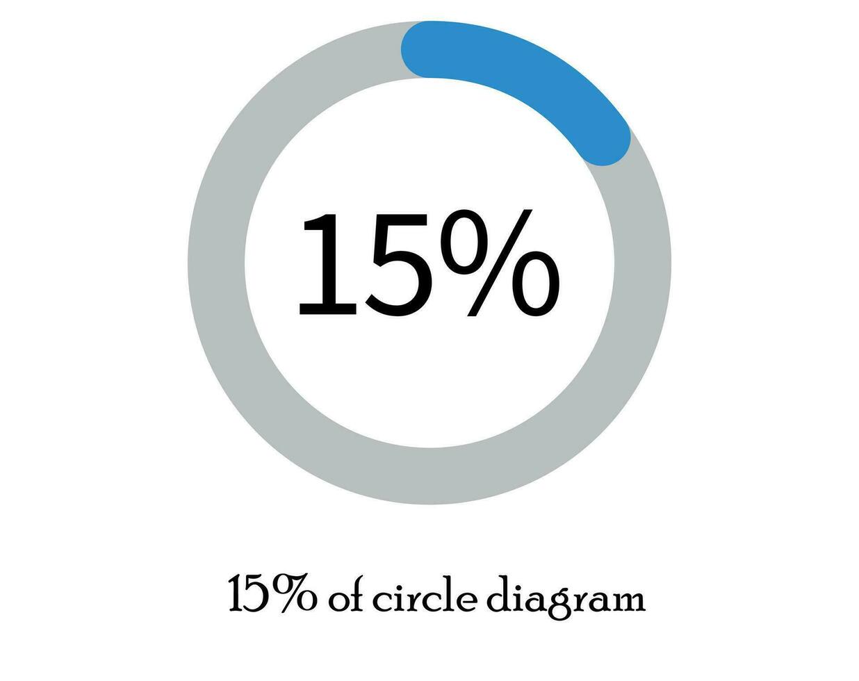 Pie chart diagrams vector. percentage diagrams for infographics. vector