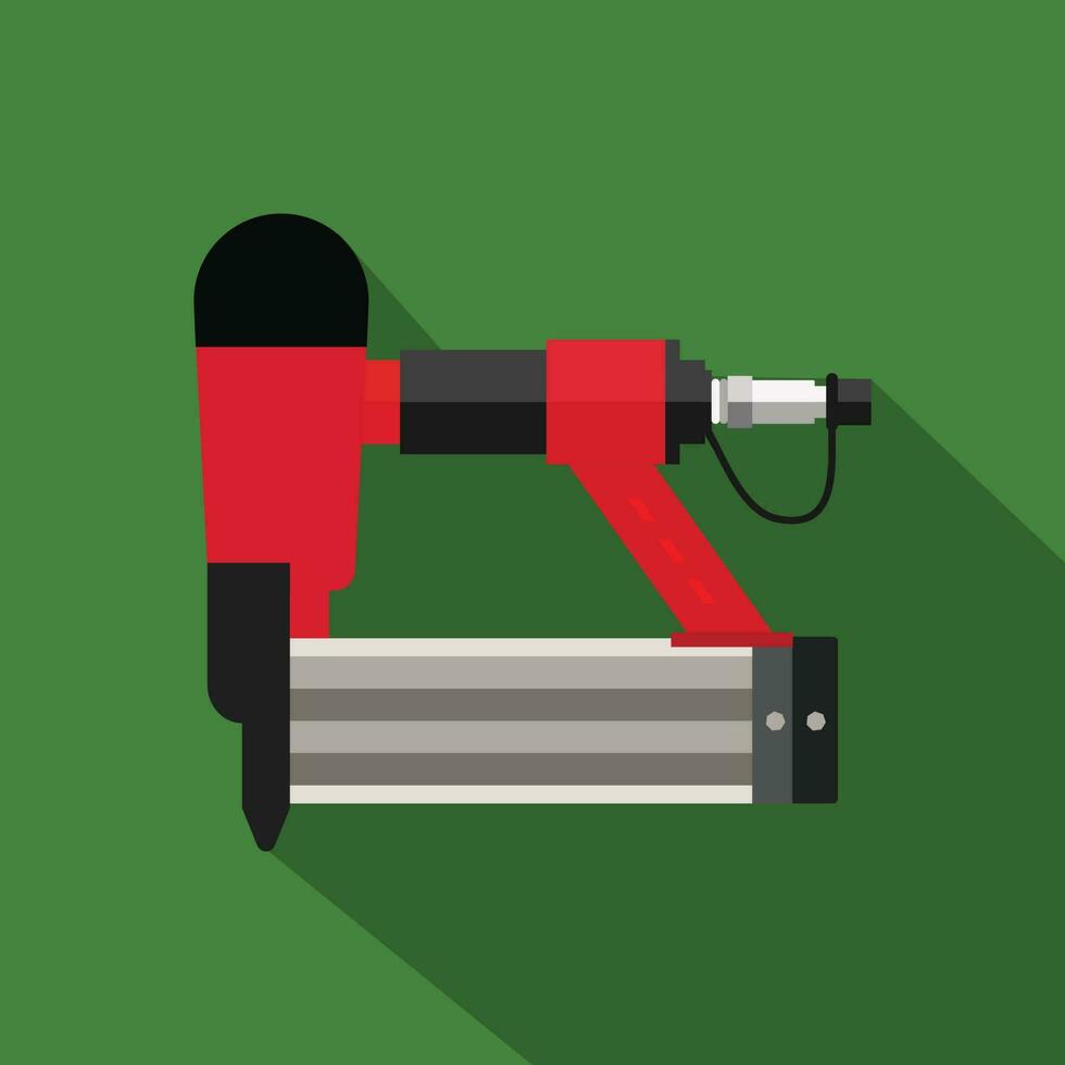 Brad Nailer Flat Icon vector