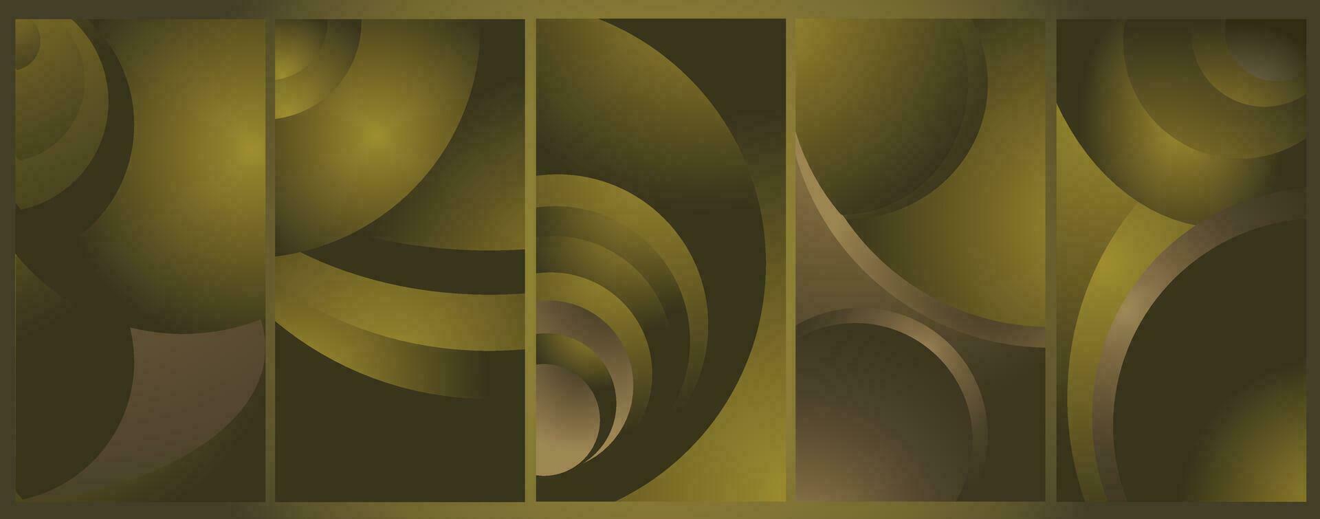 Circular haze abstract background with elegant theme vector