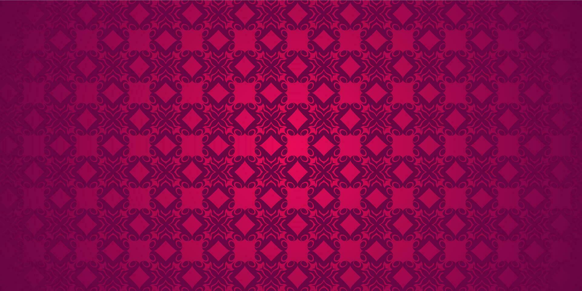 Arabic motif purple background vector