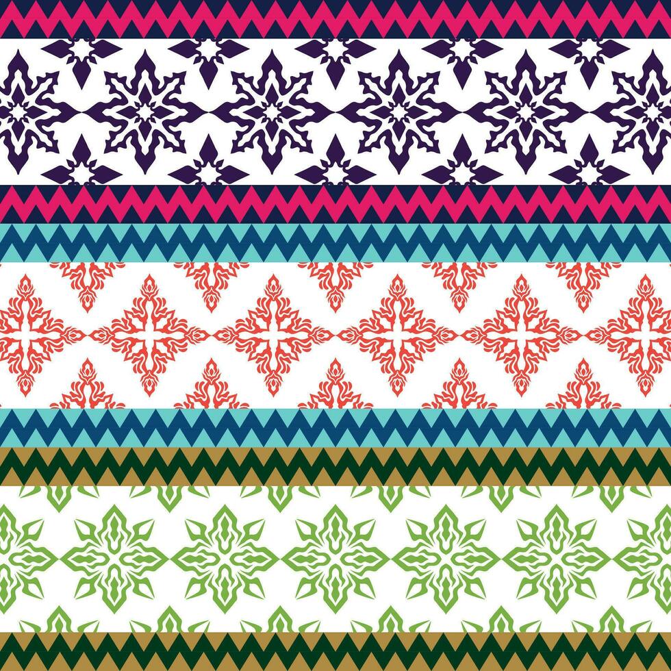 collection of abstract geometric pattern motifs vector