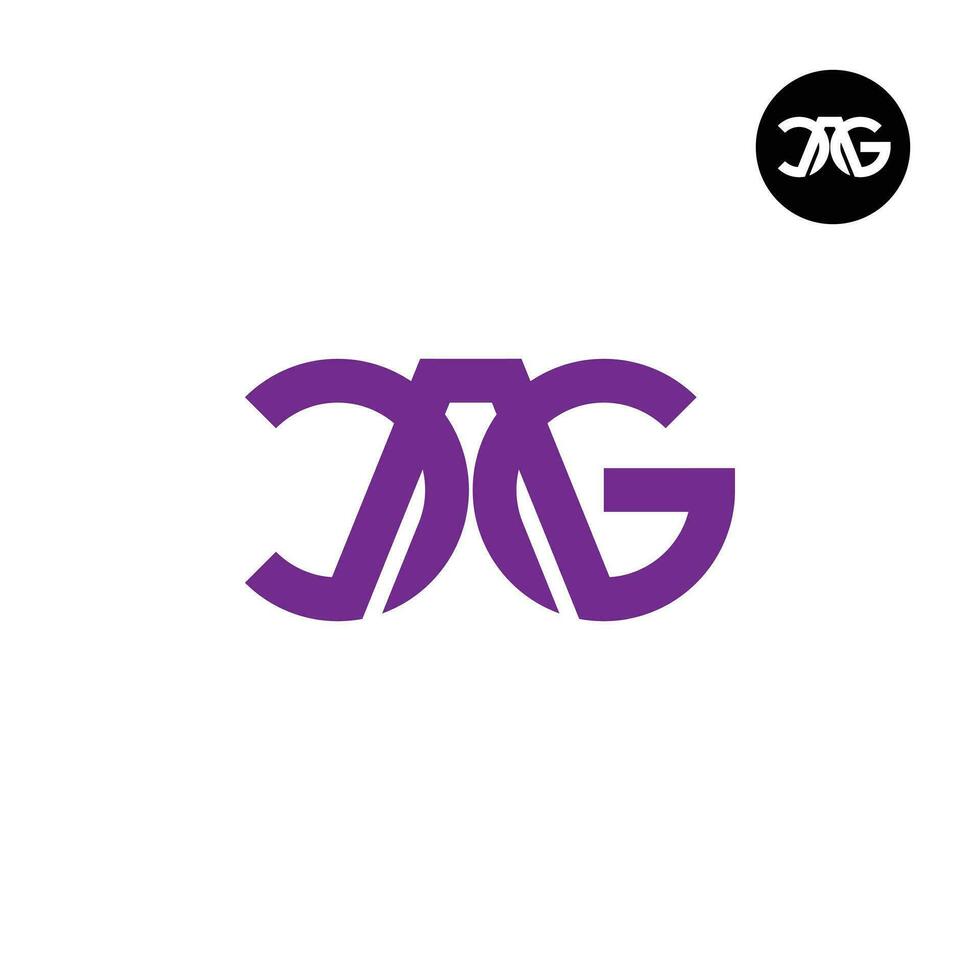 Letter CAG Monogram Logo Design vector