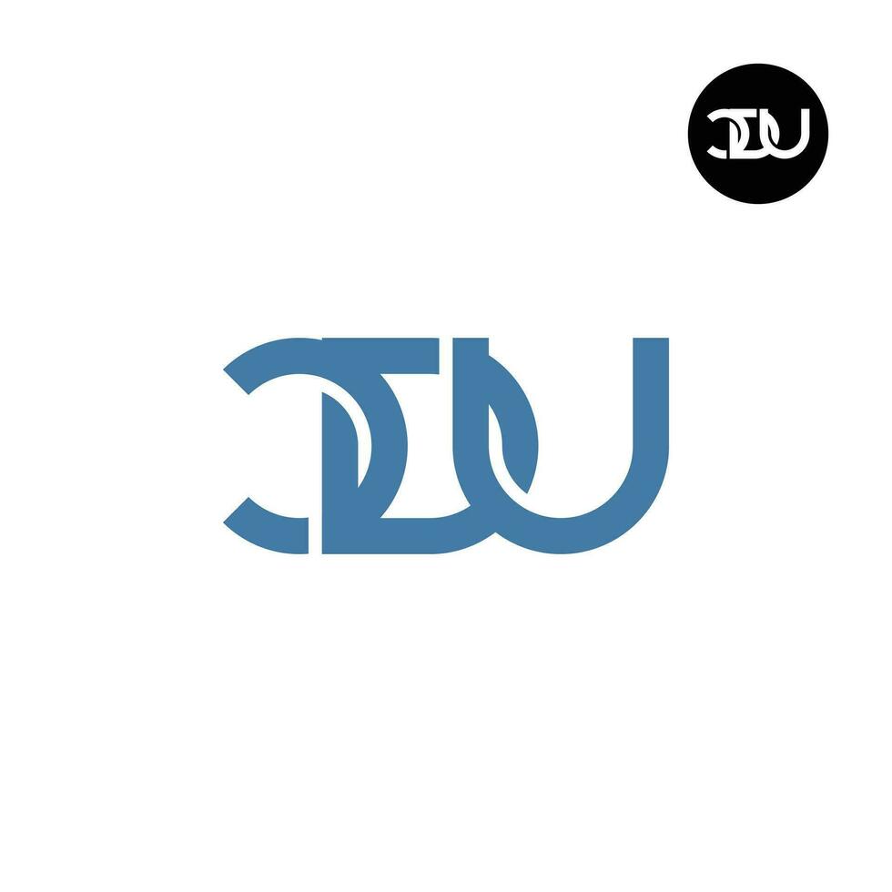 Letter CDU Monogram Logo Design 25752721 Vector Art at Vecteezy