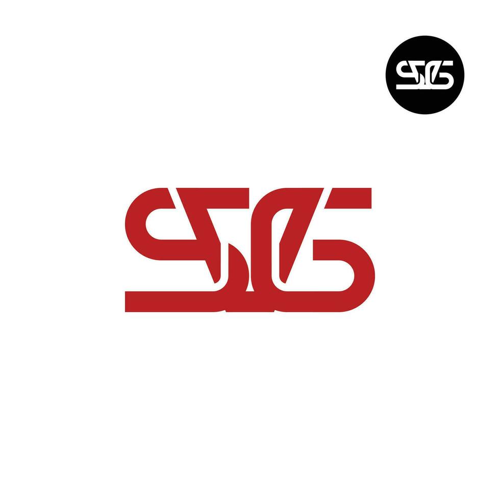 Letter SVG Monogram Logo Design vector