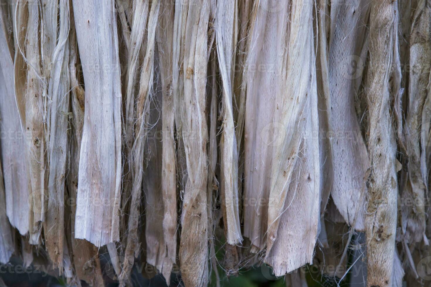 Closeup Focus Thick Jute Fiber abstract Pattern Texture can be used as a background wallpaper photo