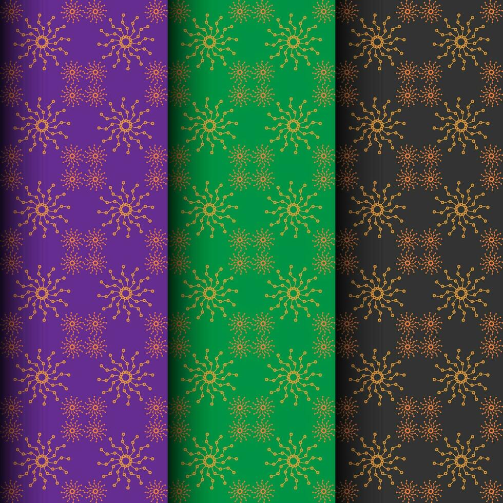 Seamless colorful and textile pattern Design with abstract pattern background design template vector