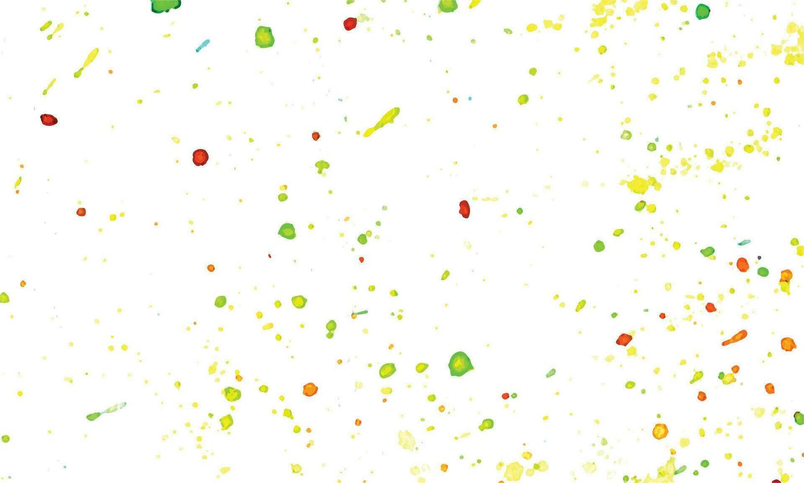 Dots watercolor background design, Colorful confetti celebratory design. Watercolor rainbow background vector