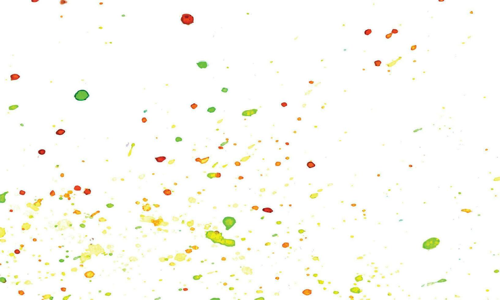 Dots watercolor background design, Colorful confetti celebratory design. Watercolor rainbow background vector