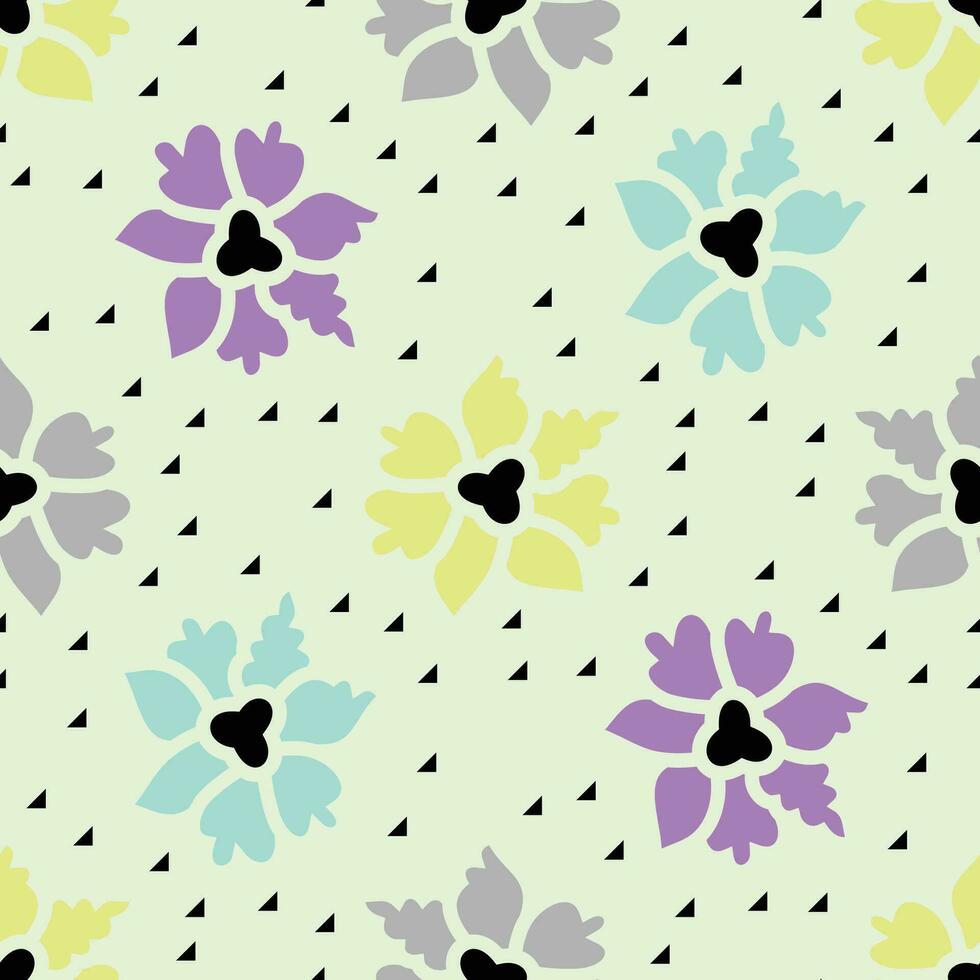 Beautiful seamless floral background for textile print.eps vector