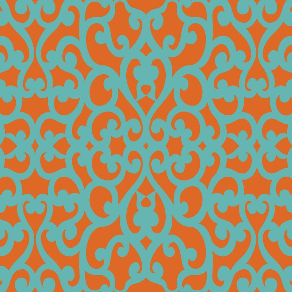 Seamless textile pattern, fabric print vector