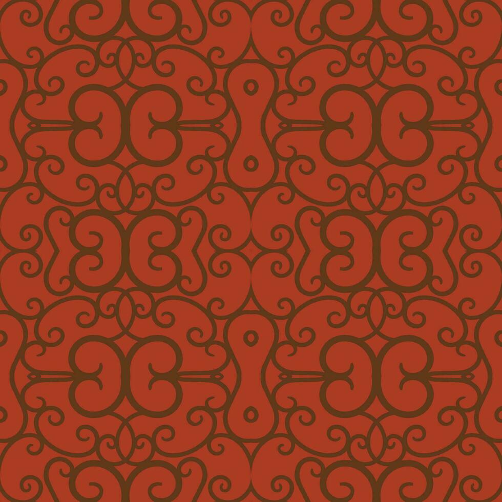 Tribal Art seamless vector background