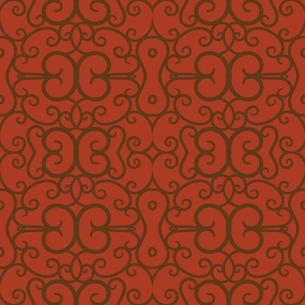 Tribal Art seamless vector background