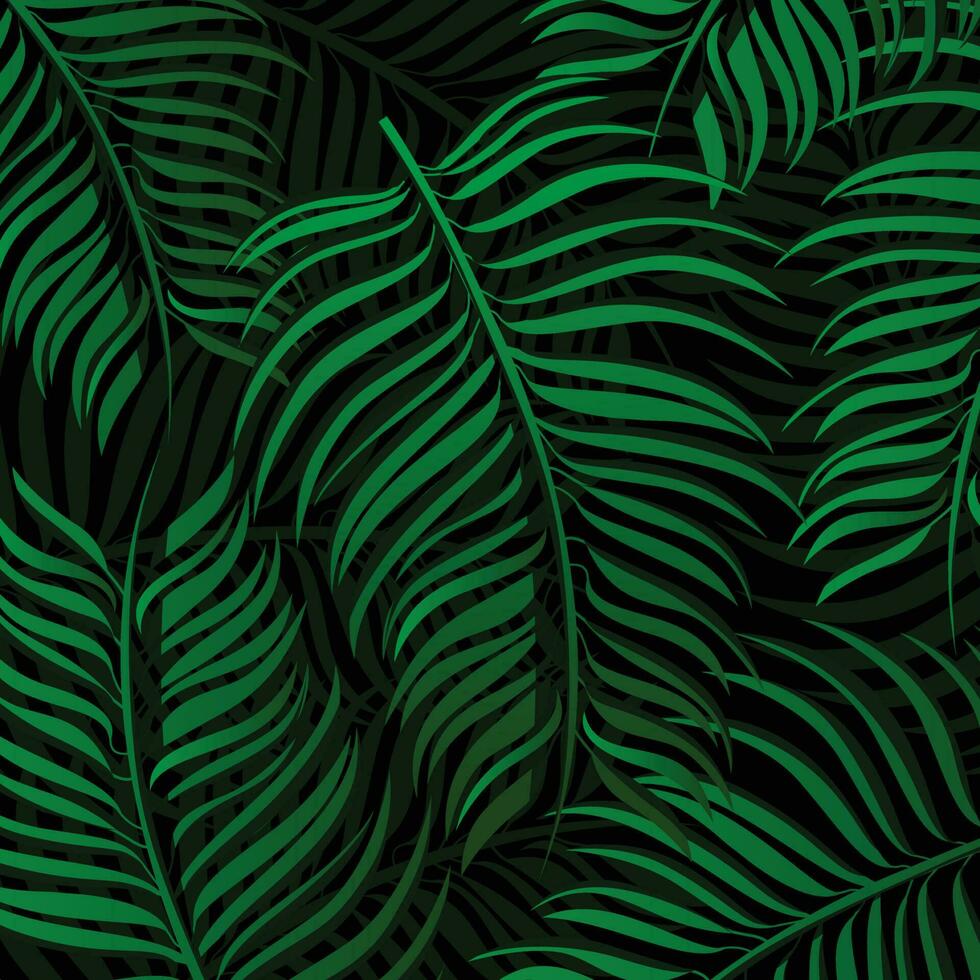 tropical leaf vector design
