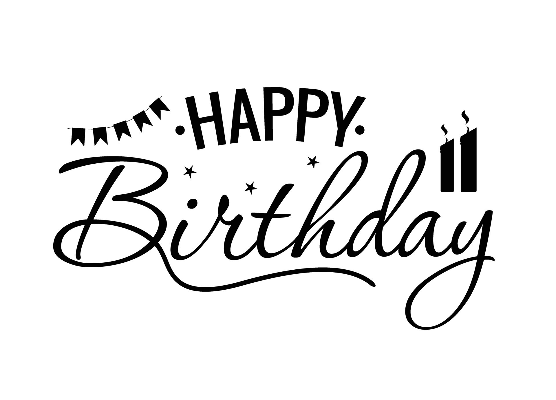 colorful happy birthday border frame with confetti 25754623 Vector Art