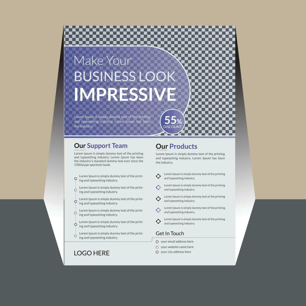 business flyer design vector