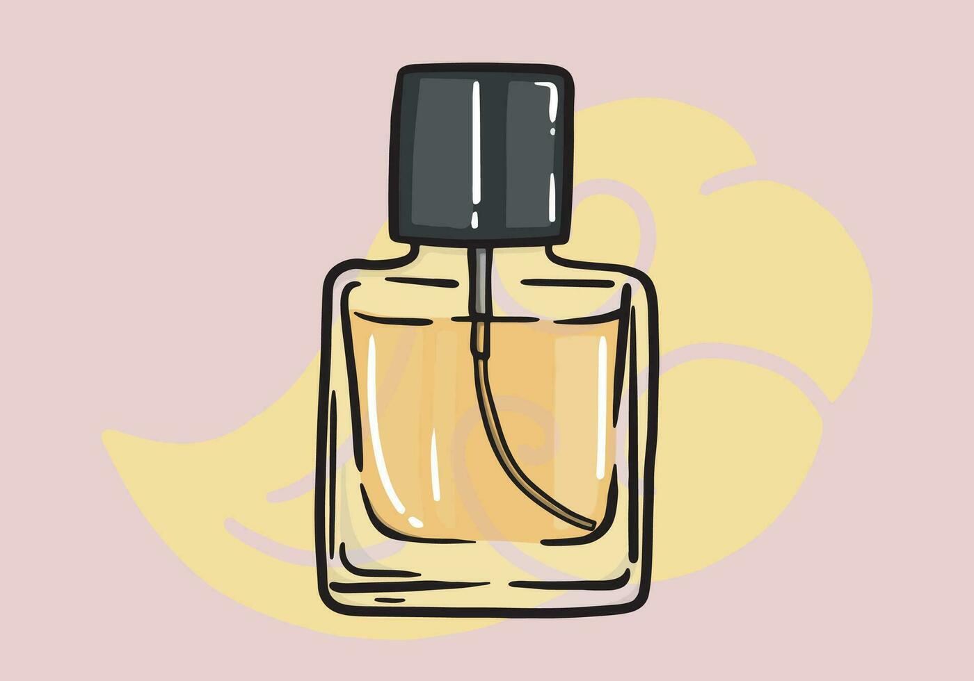 Perfume Bottle, Colorful Glass Vials and Flasks with Sprayer and Pump. Aroma Scents Cosmetics for Men or Women, Luxury Fragrances Isolated Design Elements. Cartoon Vector Illustration