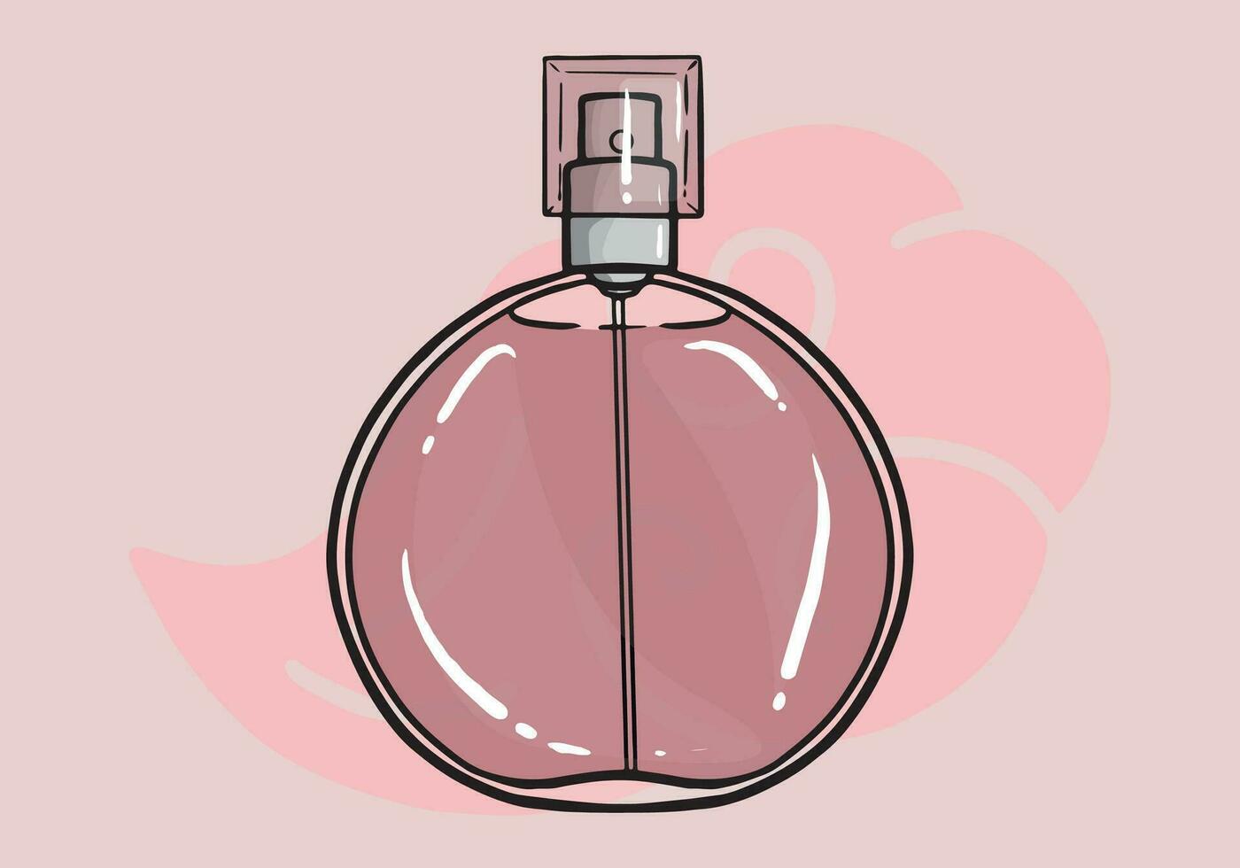 perfume botella, vistoso vaso viales y matraces con rociador y bomba. aroma aromas productos cosméticos para hombres o mujer, lujo fragancias aislado diseño elementos. dibujos animados vector ilustración