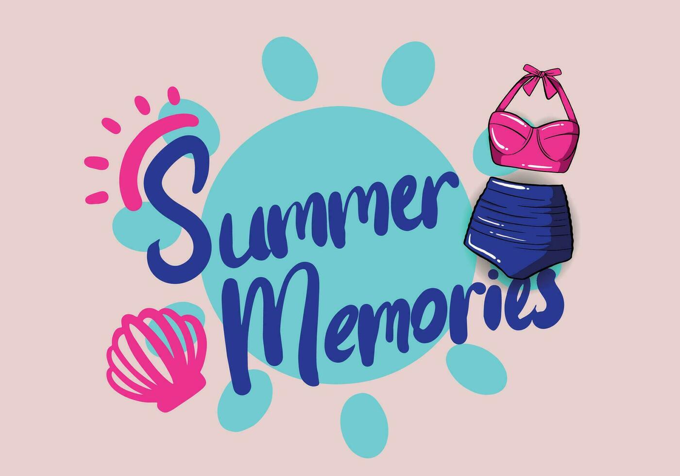 Beautiful tropical illustration with trendy lettering. Cute hand drawn summer prints. Perfect for stickers, labels, tshirts, banner, tags. Vector isolated phrases and quotes.