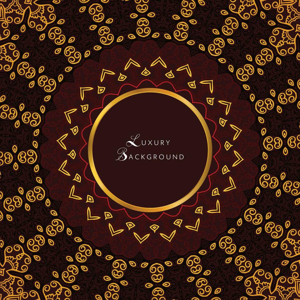 wedding, cards, invitation cards, cover, luxury, luxury invite, golden, mandala, cultural, india, arab, festival, decoration, wall, art, golden color, gold, experience vector