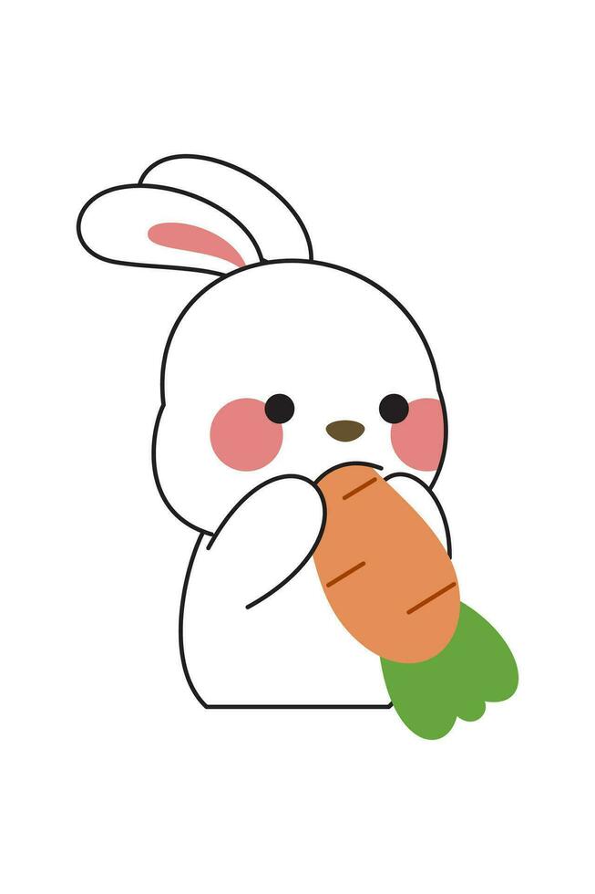 Bunny Cute Sticker - Bunny Cute Kawaii - Discover & Share GIFs