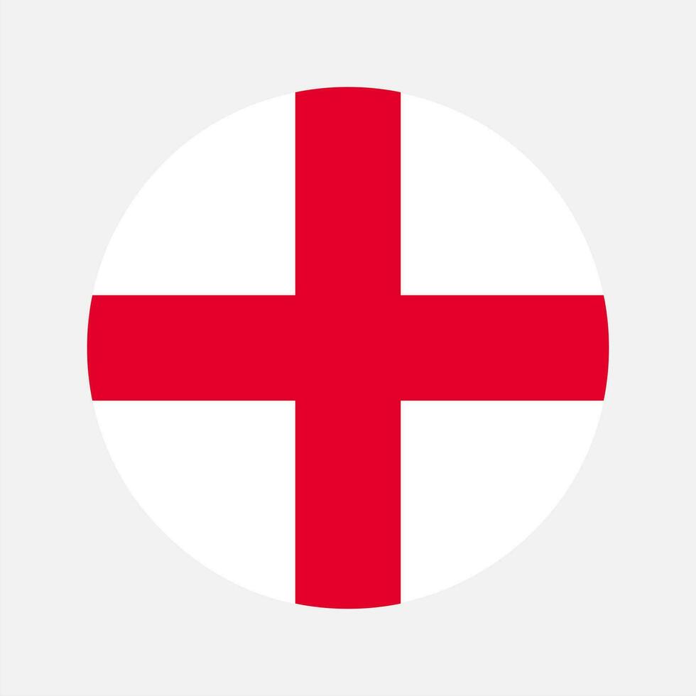 England flag simple illustration for independence day or election vector