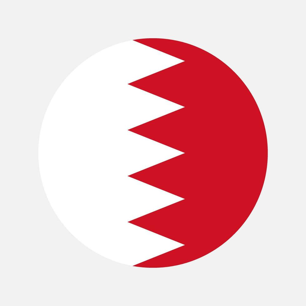 ilustración simple de la bandera de bahrein para el día de la independencia o las elecciones vector