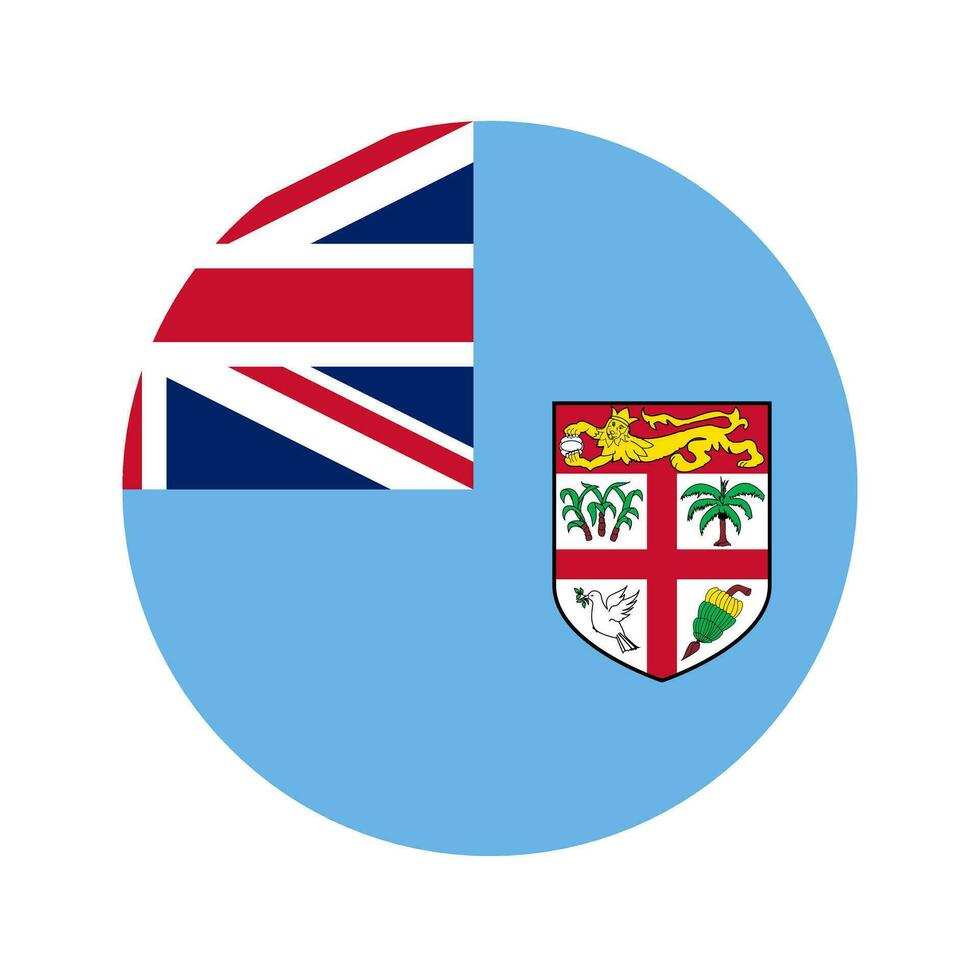 Fiji flag simple illustration for independence day or election vector