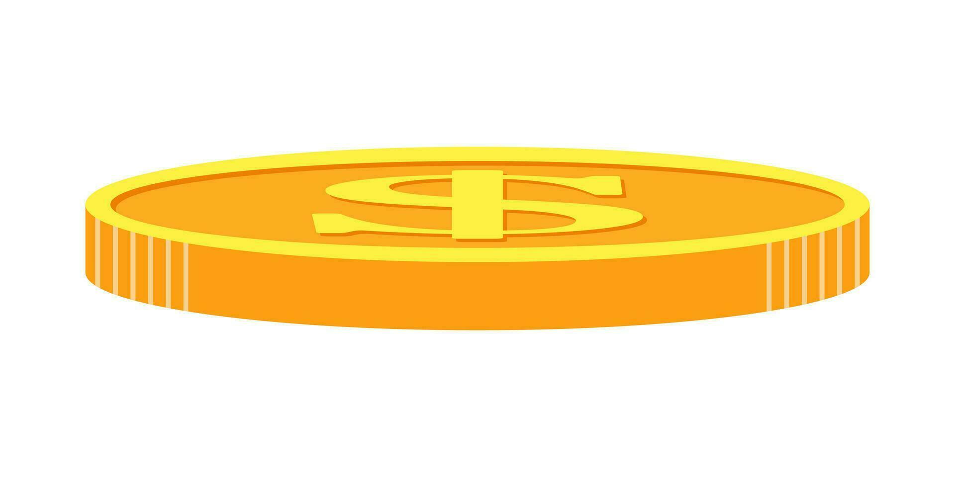 Vector illustration of US Dollar currency. Dollar money cash icon, cash register, money payment, dollar sign.