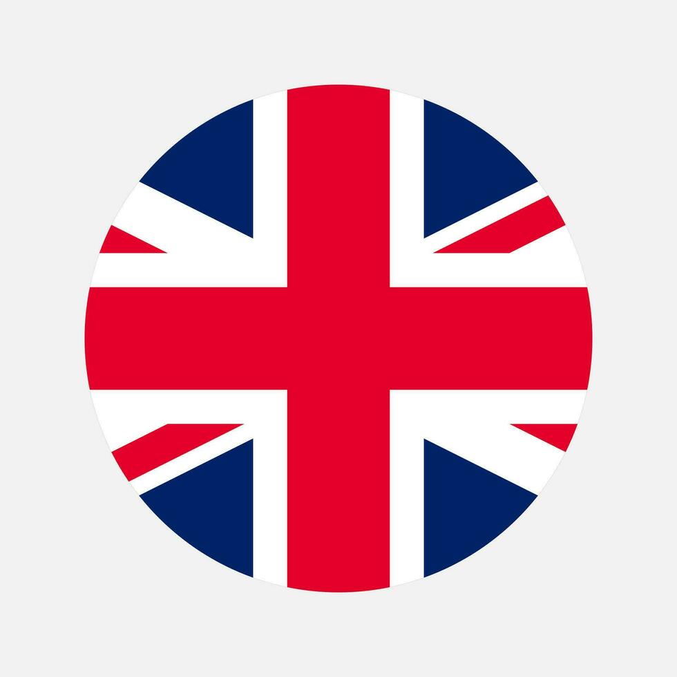 United Kingdom of Great Britain flag simple illustration for independence day or election vector