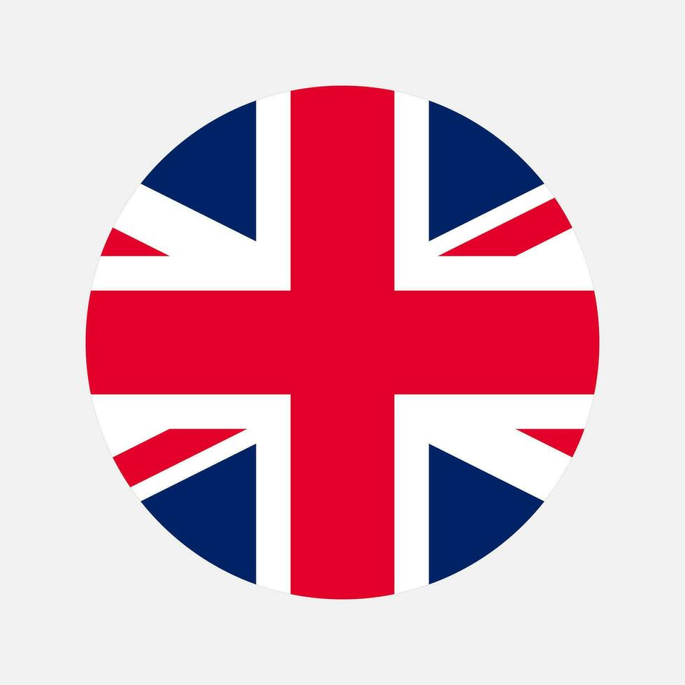 United Kingdom of Great Britain flag simple illustration for independence day or election vector