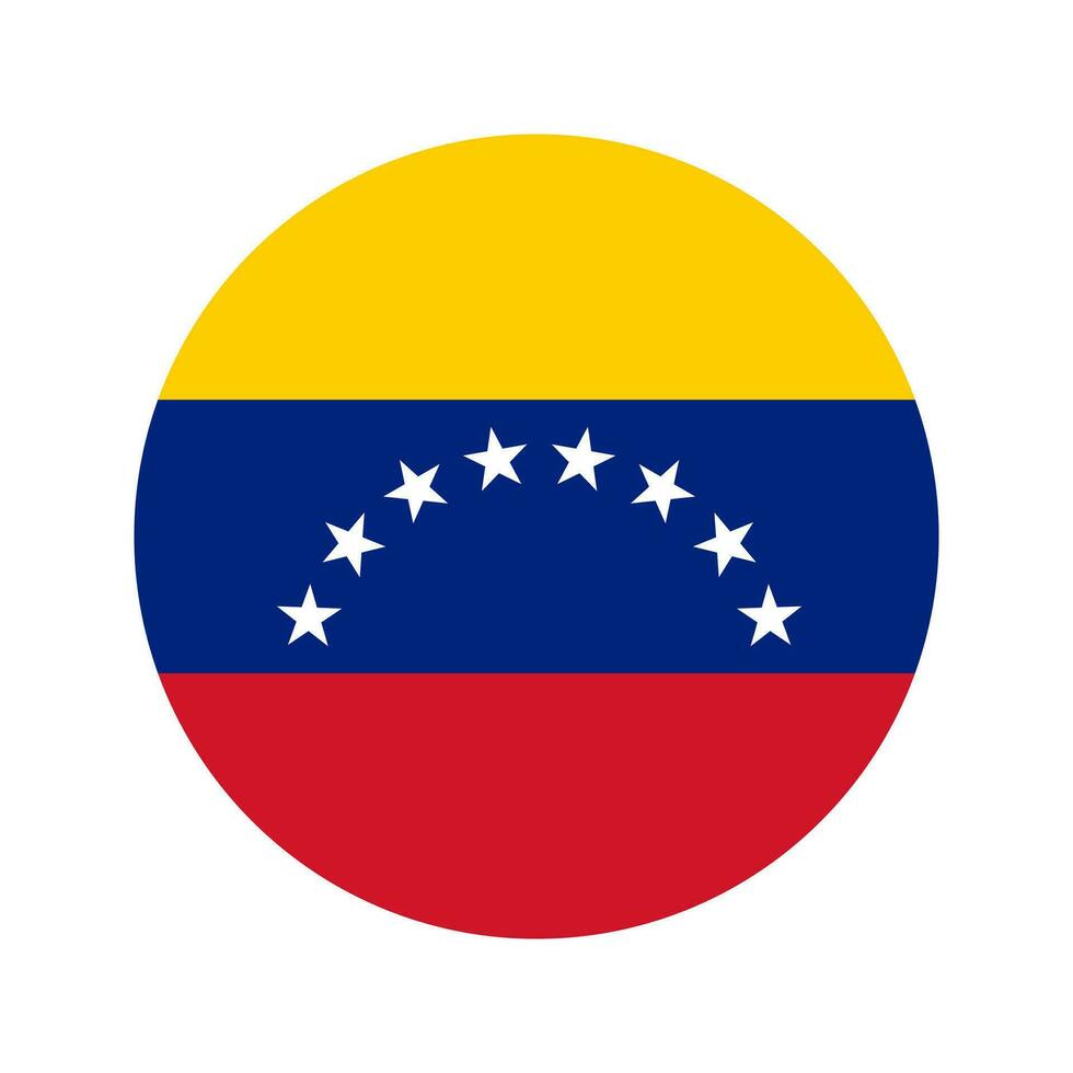 Venezuela flag simple illustration for independence day or election vector