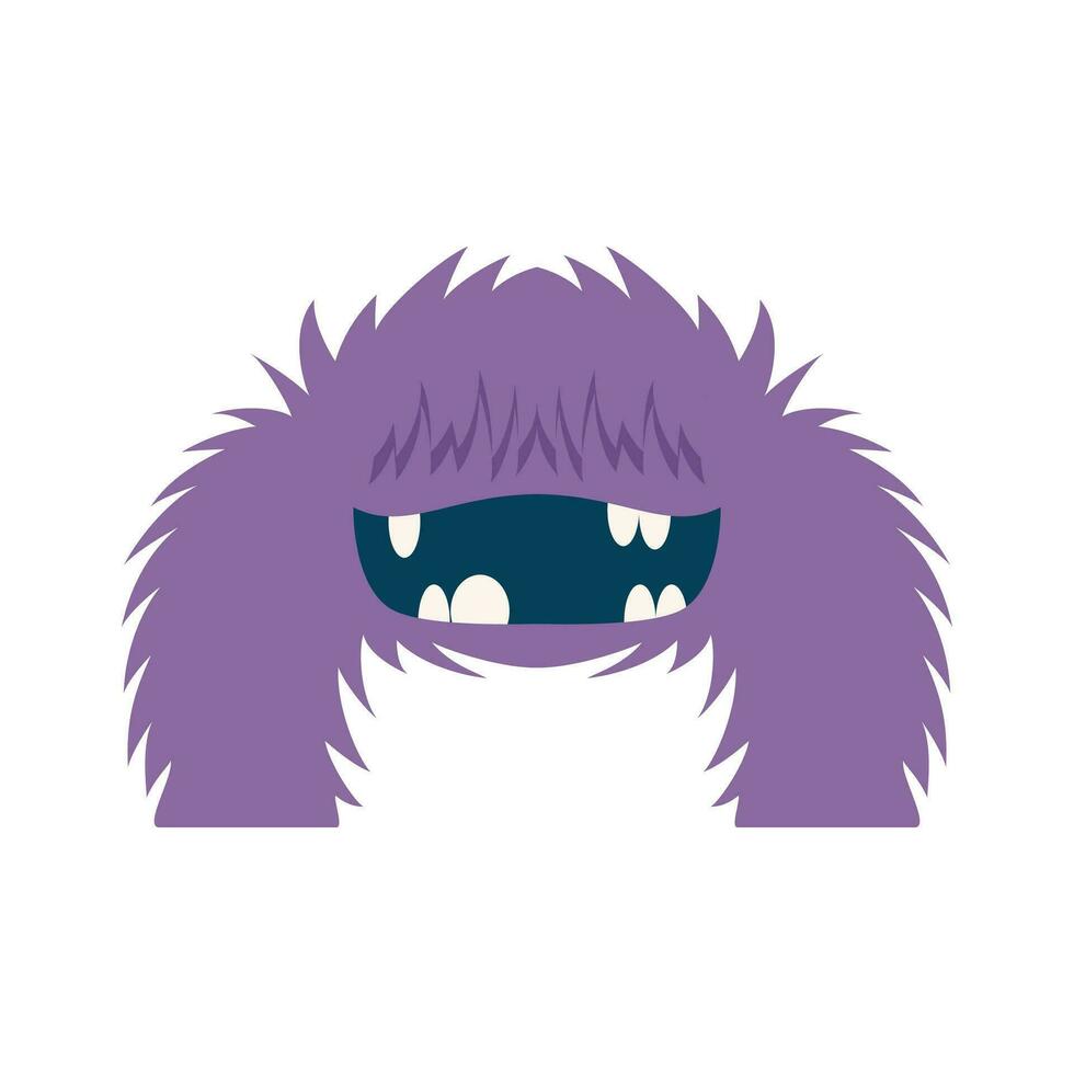 Cute monsters character illustration. Funny monster cartoon design illustration design for logo and print product vector